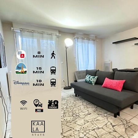 Kaala Stays - Apt Spacieux Paris-Disneyland Нуази-ле-Гран Экстерьер фото